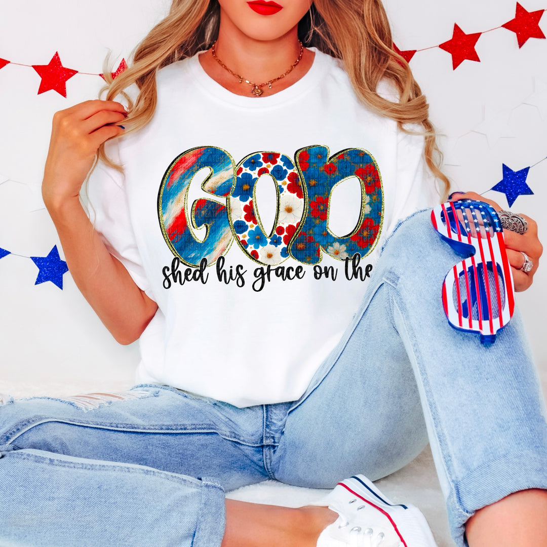 GOD SHED HIS GRACE