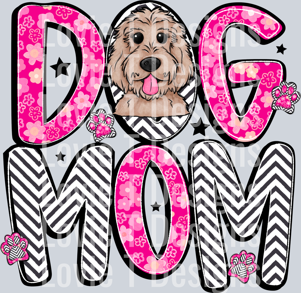 Golden Doodle Dog Mom