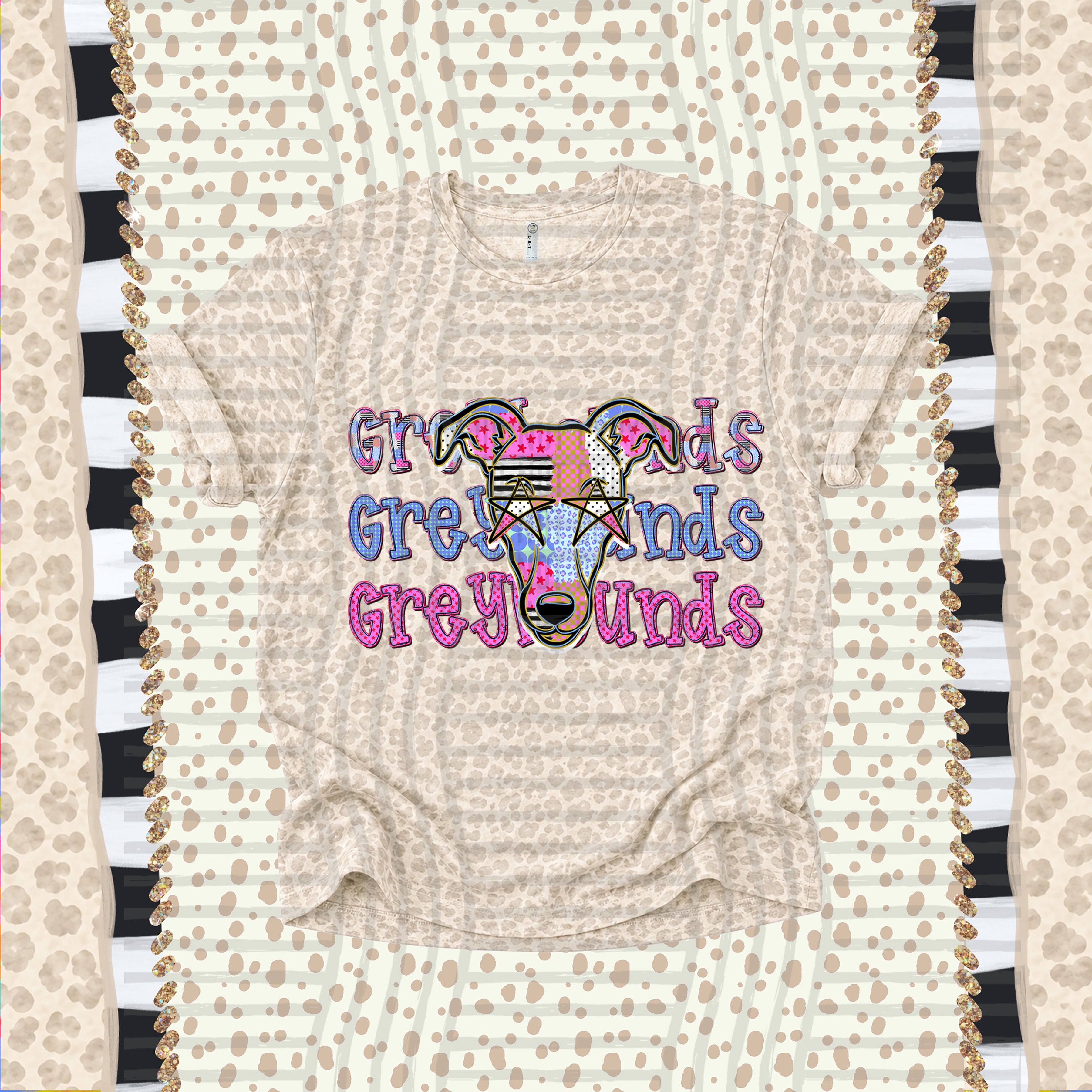 Dolly Doodle Mascots Greyhounds design