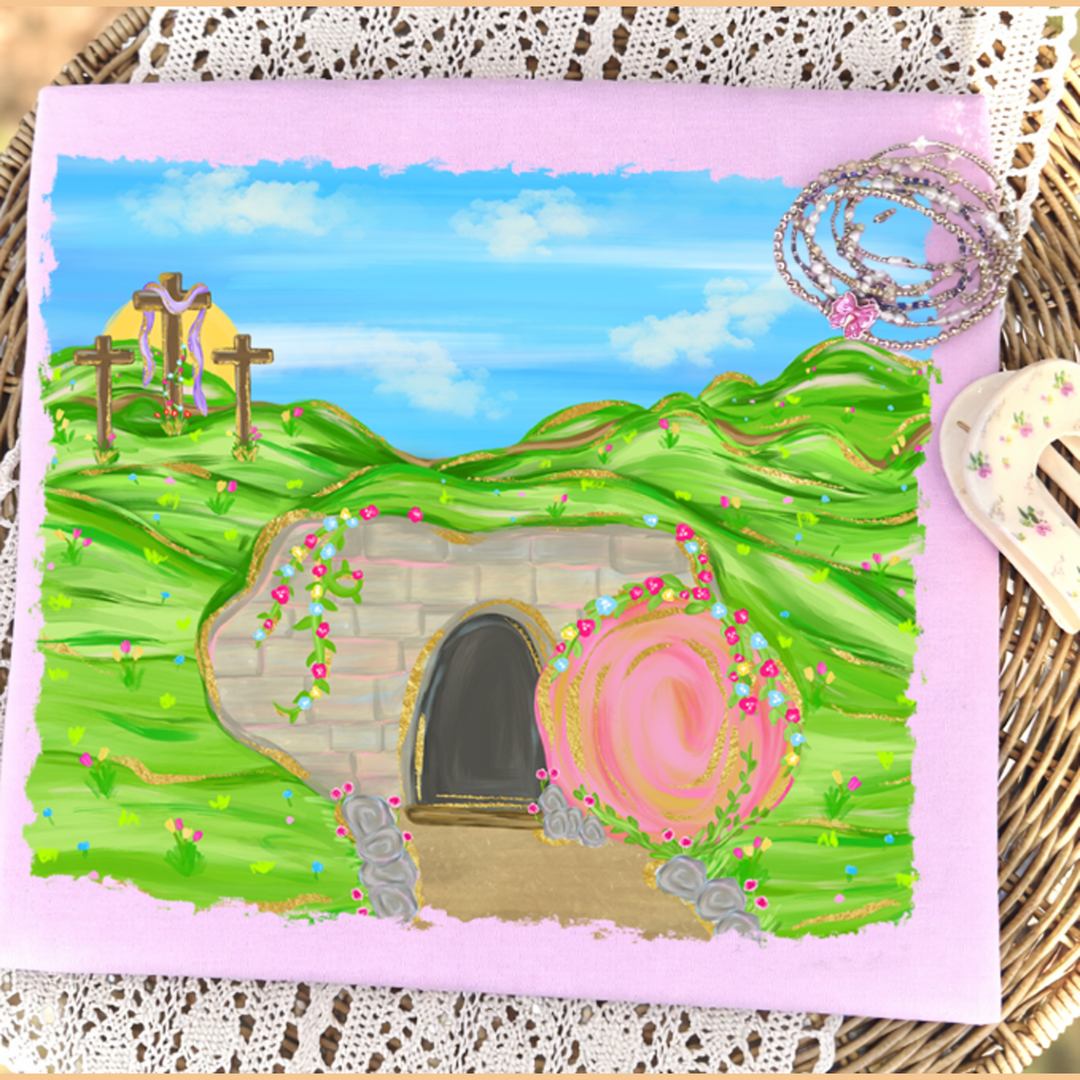 He is Risen No Words – DTF Transfer – product image