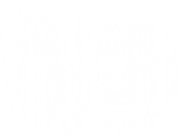 He Is Risen White Floral DTF transfer design