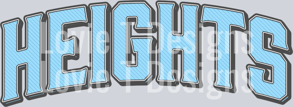 HEIGHTS CAROLINA VINTAGE MASCOT