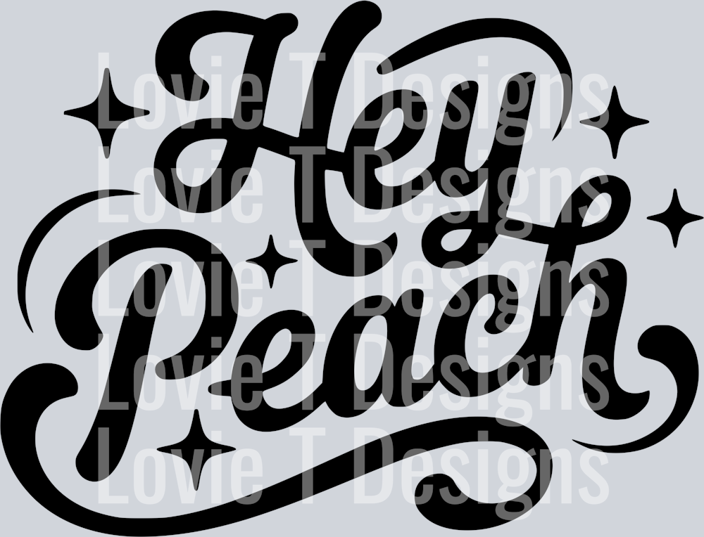 HEY PEACH PNG