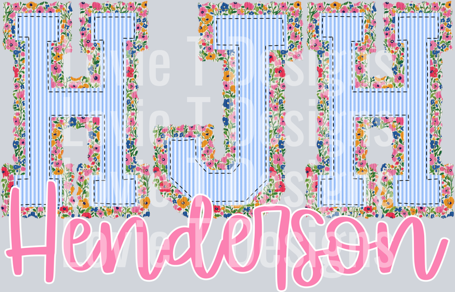 HJH FLORAL BASE COLOMBIA TOP HENDERSON PINK FONT