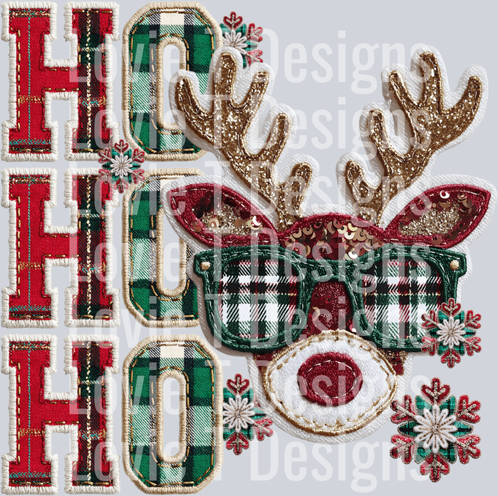 HO HO HO REINDEER