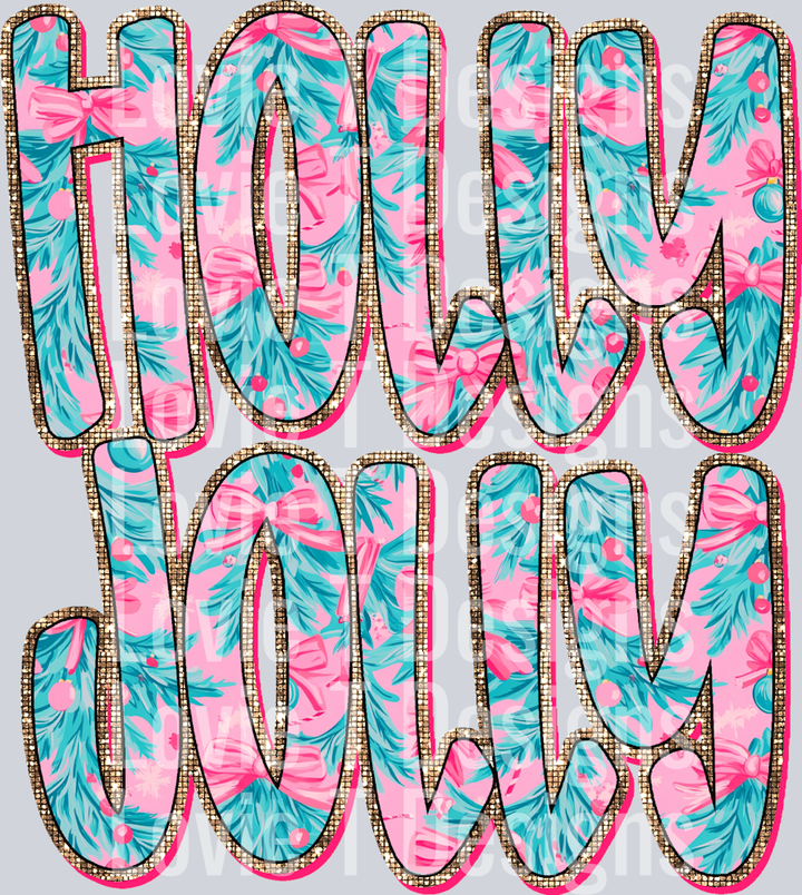 Holly Jolly Pink