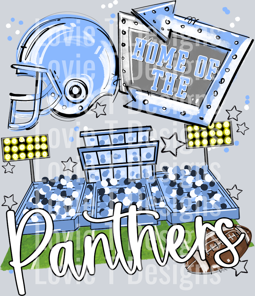 HOME OF THE FIELD COLUMBIA PANTHERS