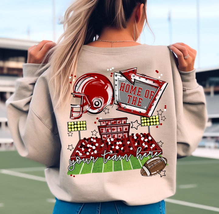 HOME OF THE   FIELD VERSION   BACK ONLY