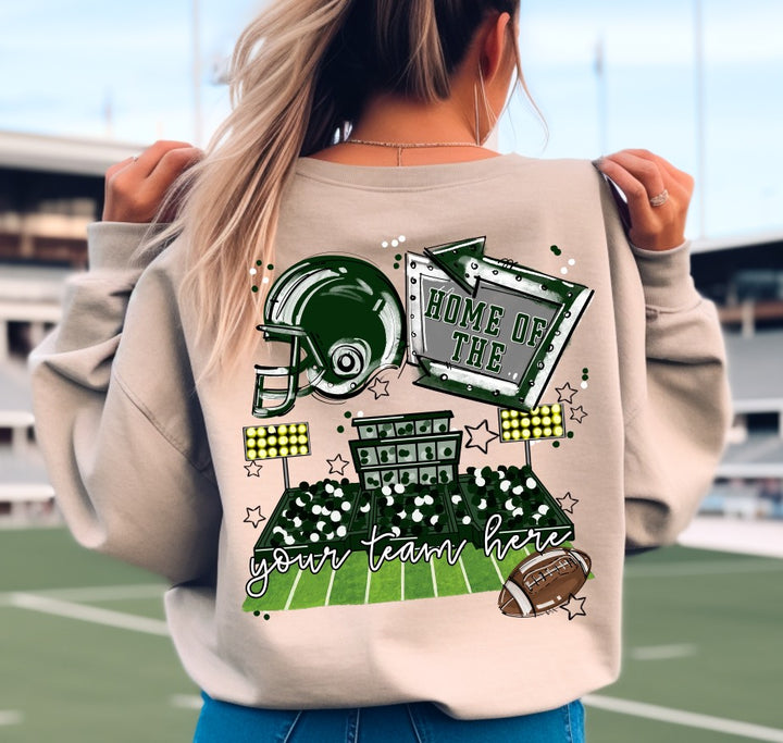 HOME OF THE   FIELD VERSION   BACK ONLY