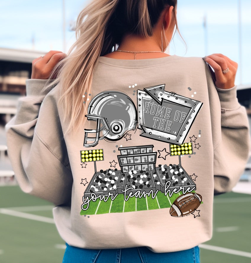 HOME OF THE   FIELD VERSION   BACK ONLY