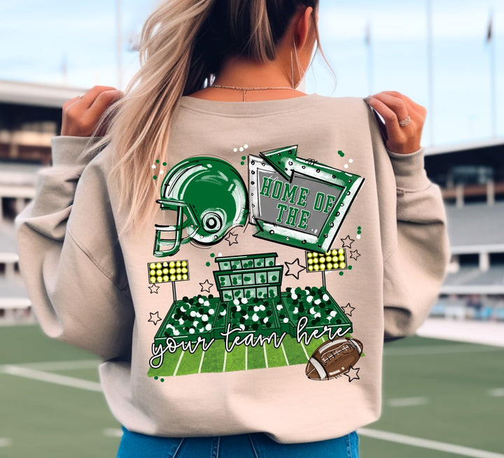 HOME OF THE   FIELD VERSION   BACK ONLY