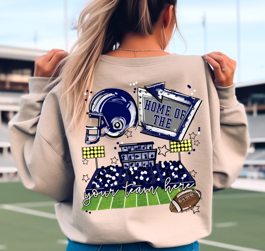 HOME OF THE   FIELD VERSION   BACK ONLY