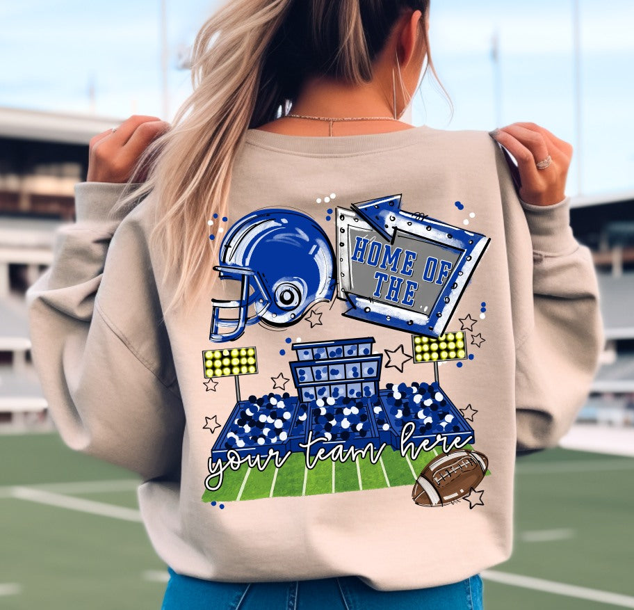 HOME OF THE   FIELD VERSION   BACK ONLY