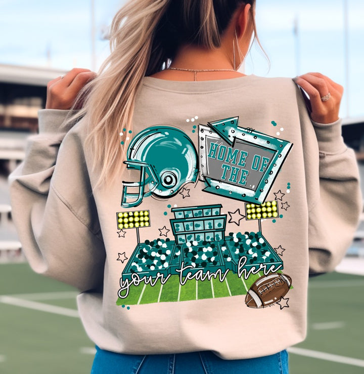 HOME OF THE   FIELD VERSION   BACK ONLY