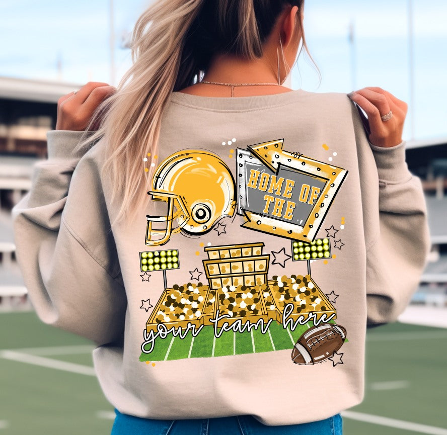 HOME OF THE   FIELD VERSION   BACK ONLY