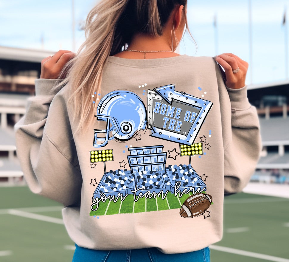 HOME OF THE   FIELD VERSION   BACK ONLY