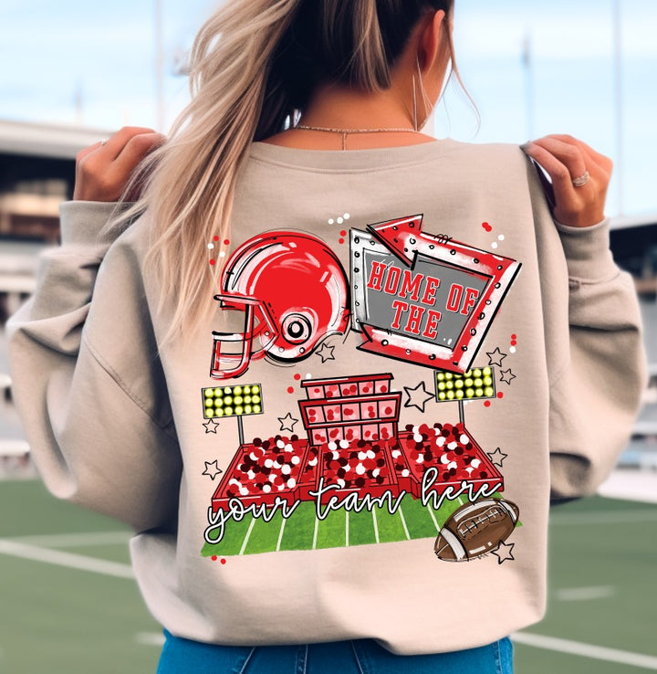 HOME OF THE   FIELD VERSION   BACK ONLY