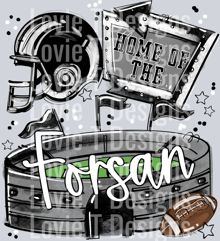 HOME OF THE STADIUMS BLACK FORSAN
