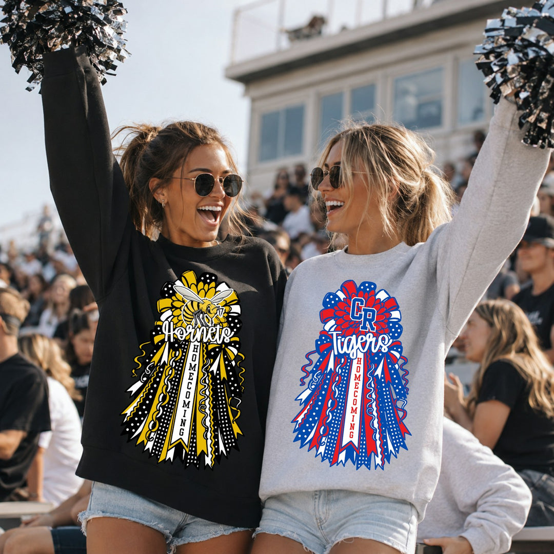 Homecoming Mum customizable DTF transfer mockup