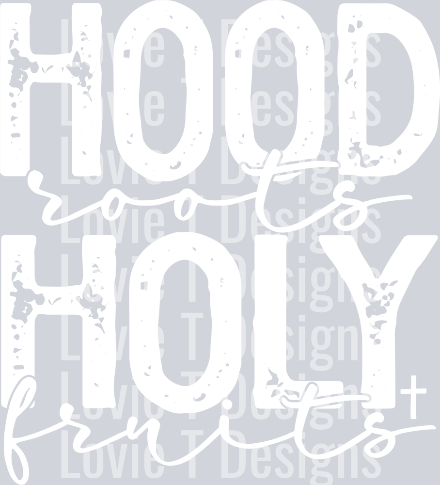 Hood Roots Holy Fruits White