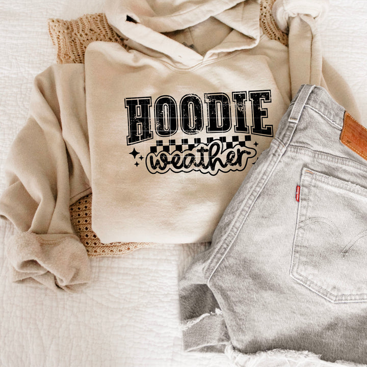 HOODIE WEATHER SINGLE COLOR BLACK