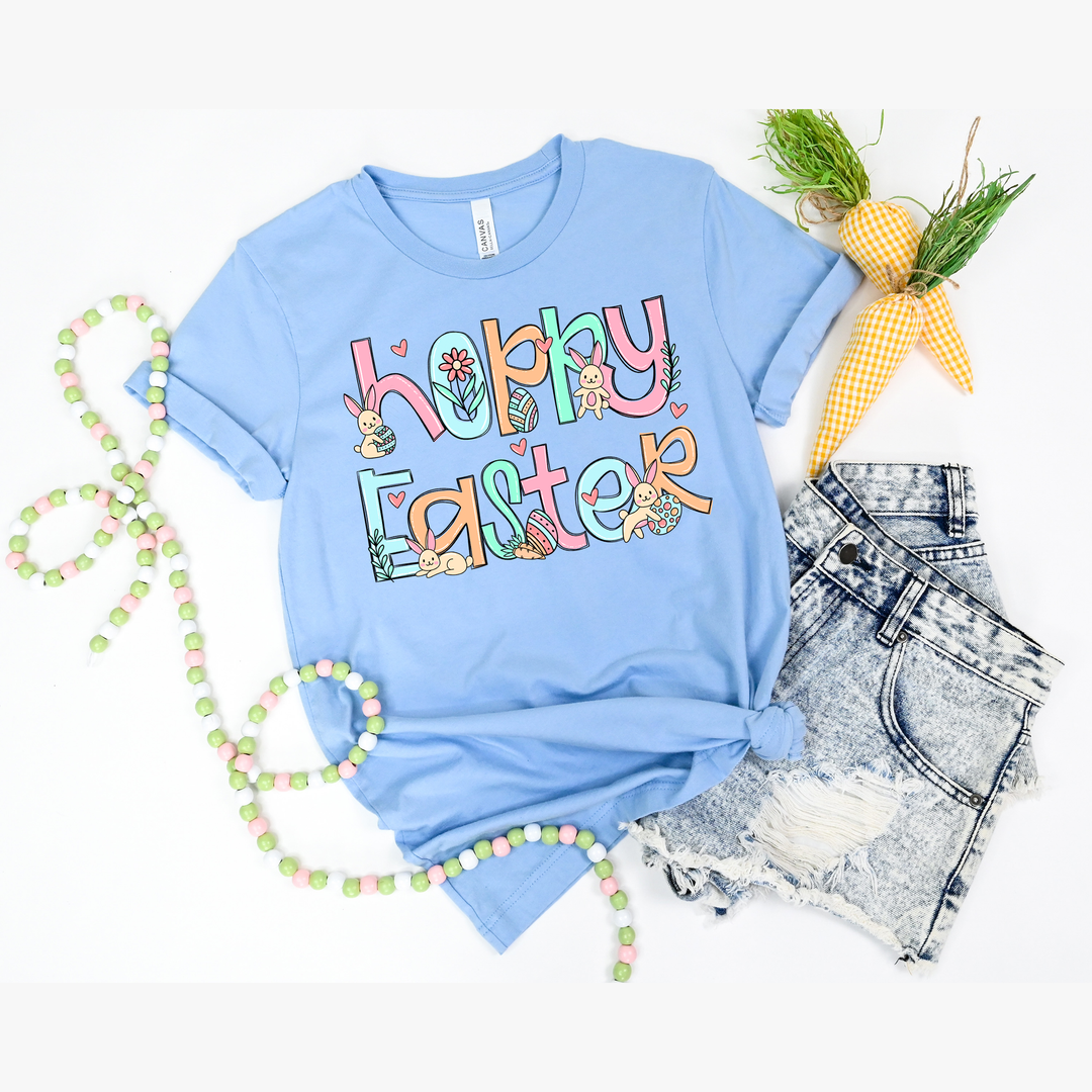 Hoppy Easter Doodle – DTF Transfer – product image