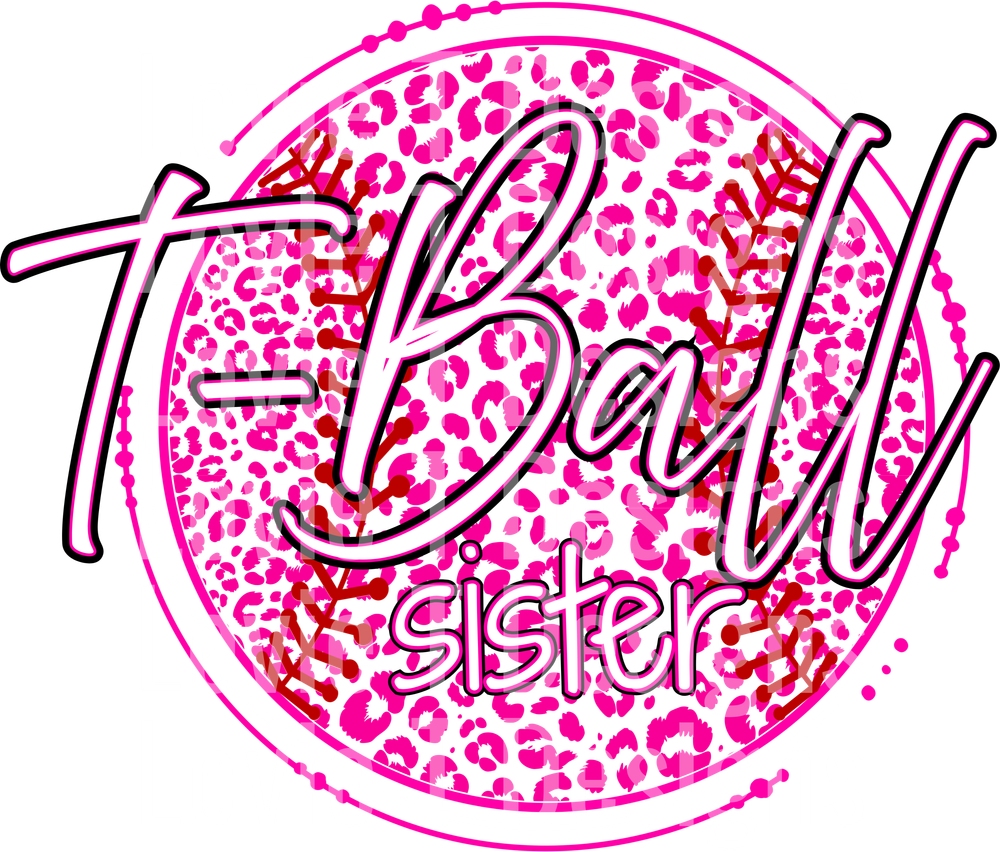 HOT PINK CHEETAH TbALL SISTER