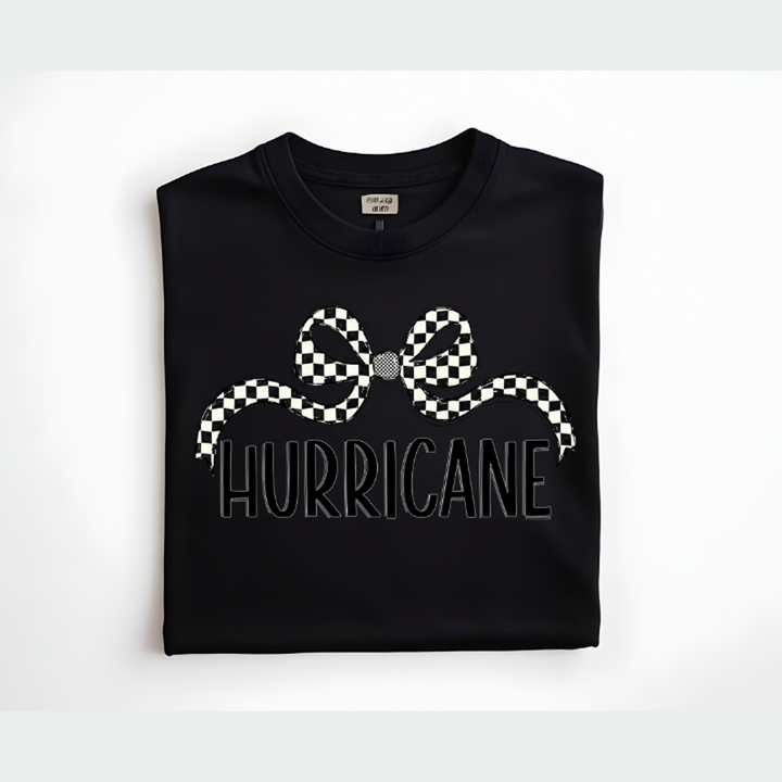 Hurricane Checker Wide Bow – DTF Transfer – product image