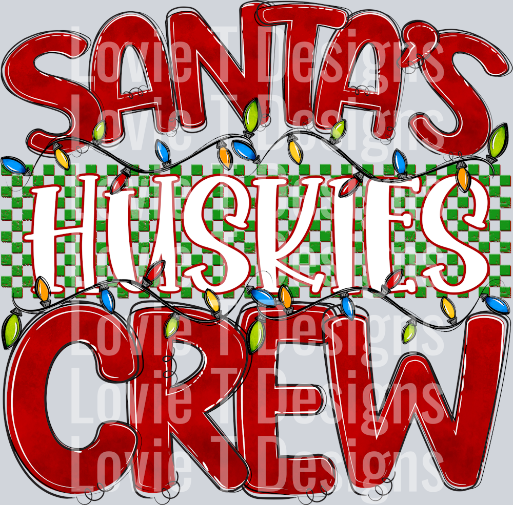 Huskies SANTAS CREW