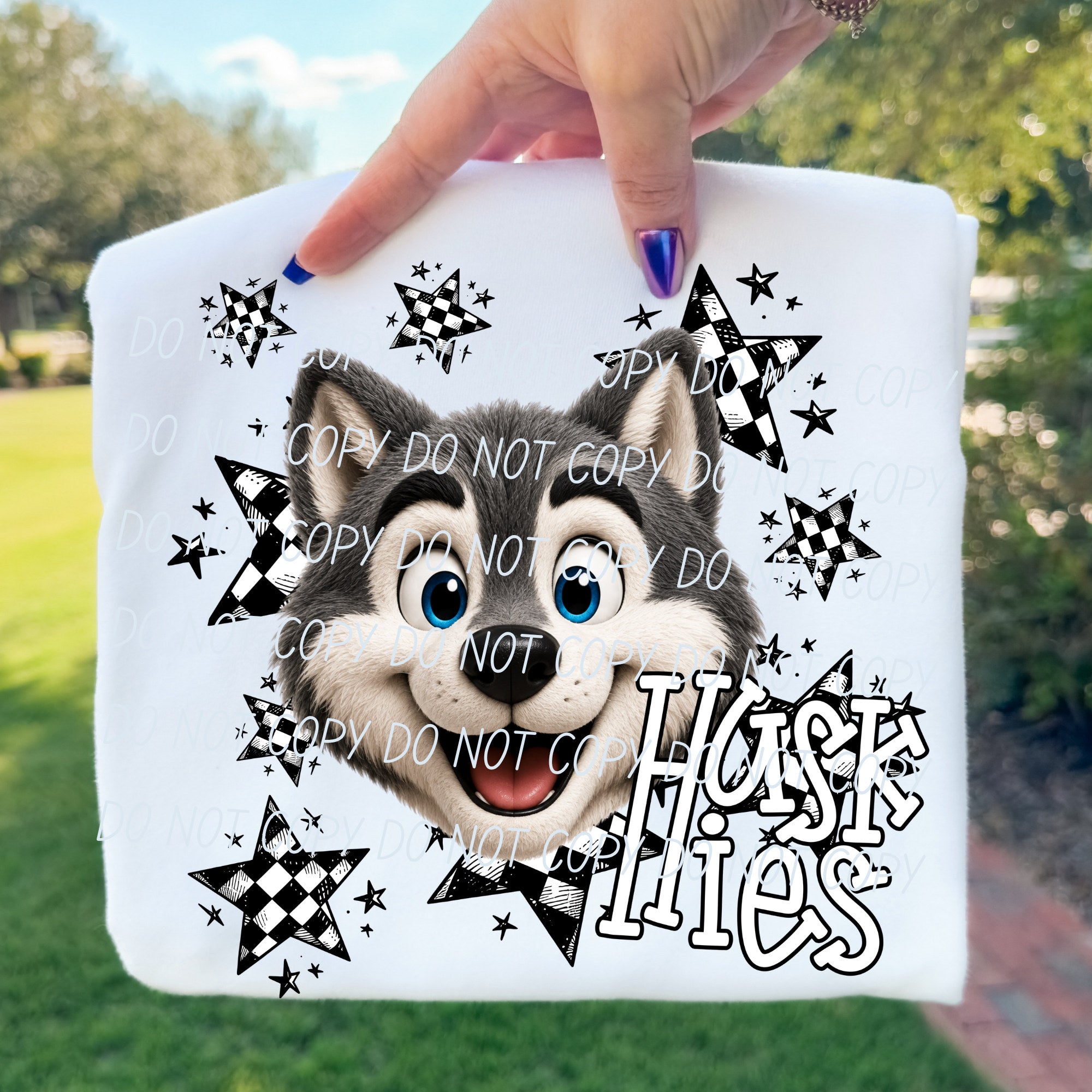 Big Mascot Energy HUSKIES design