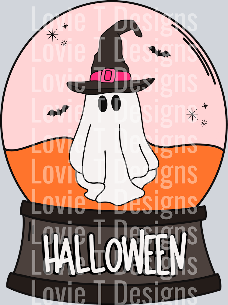 Halloween Globe Doodle