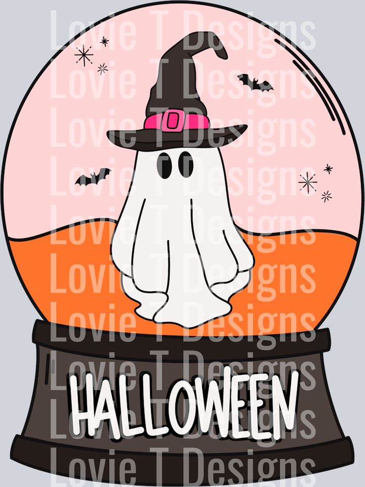 Halloween Globe Doodle