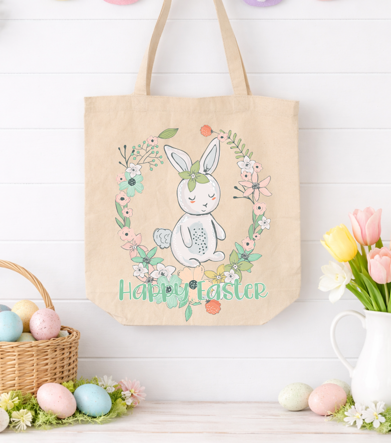 Happy Easter Sweet Bunny DTF transfer design