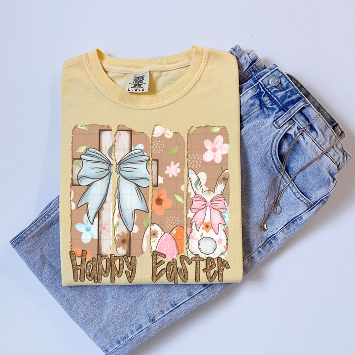 HAPPY EASTER BRUSHSTROKE