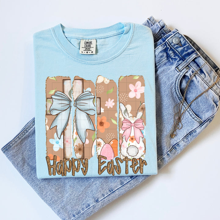 HAPPY EASTER BRUSHSTROKE