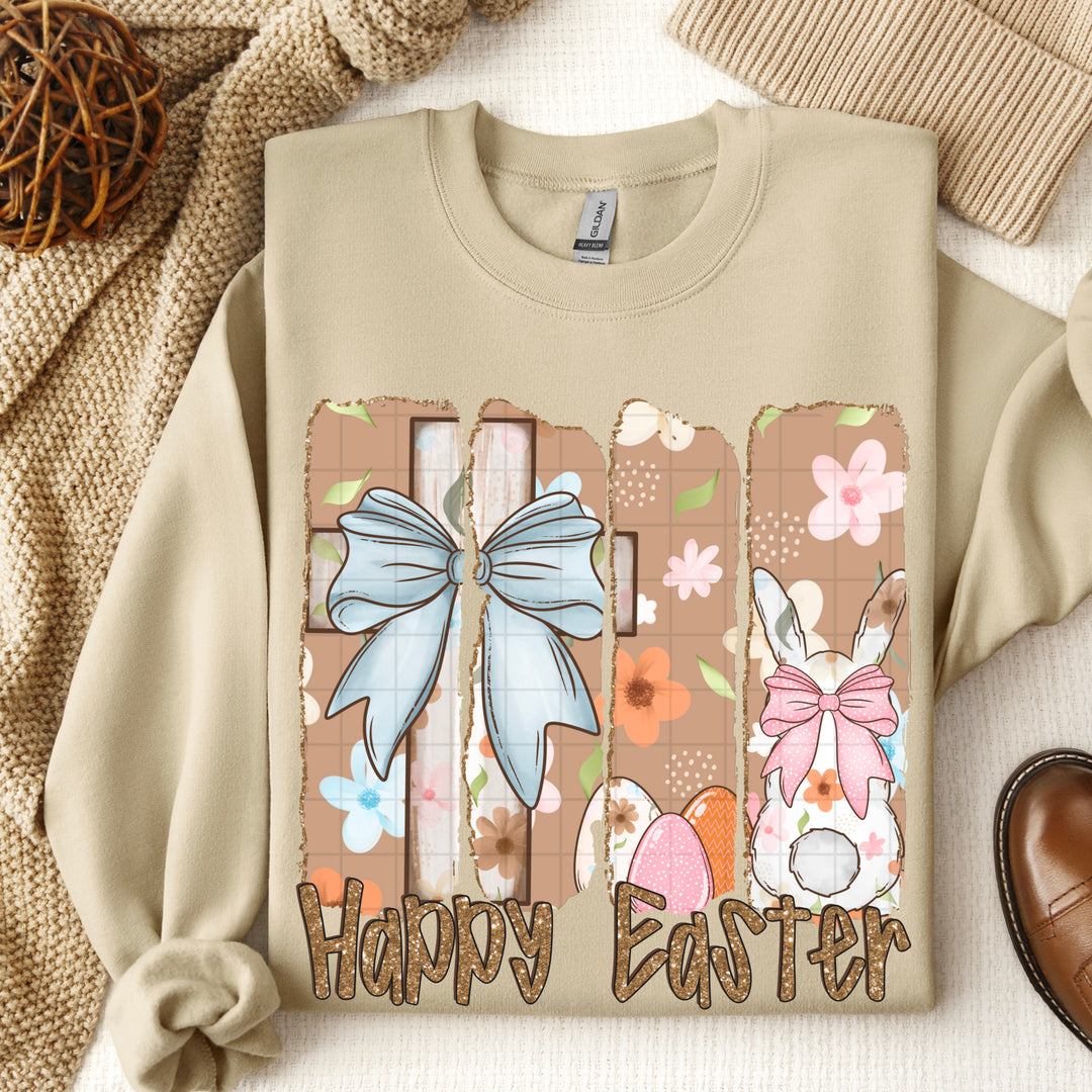 HAPPY EASTER BRUSHSTROKE