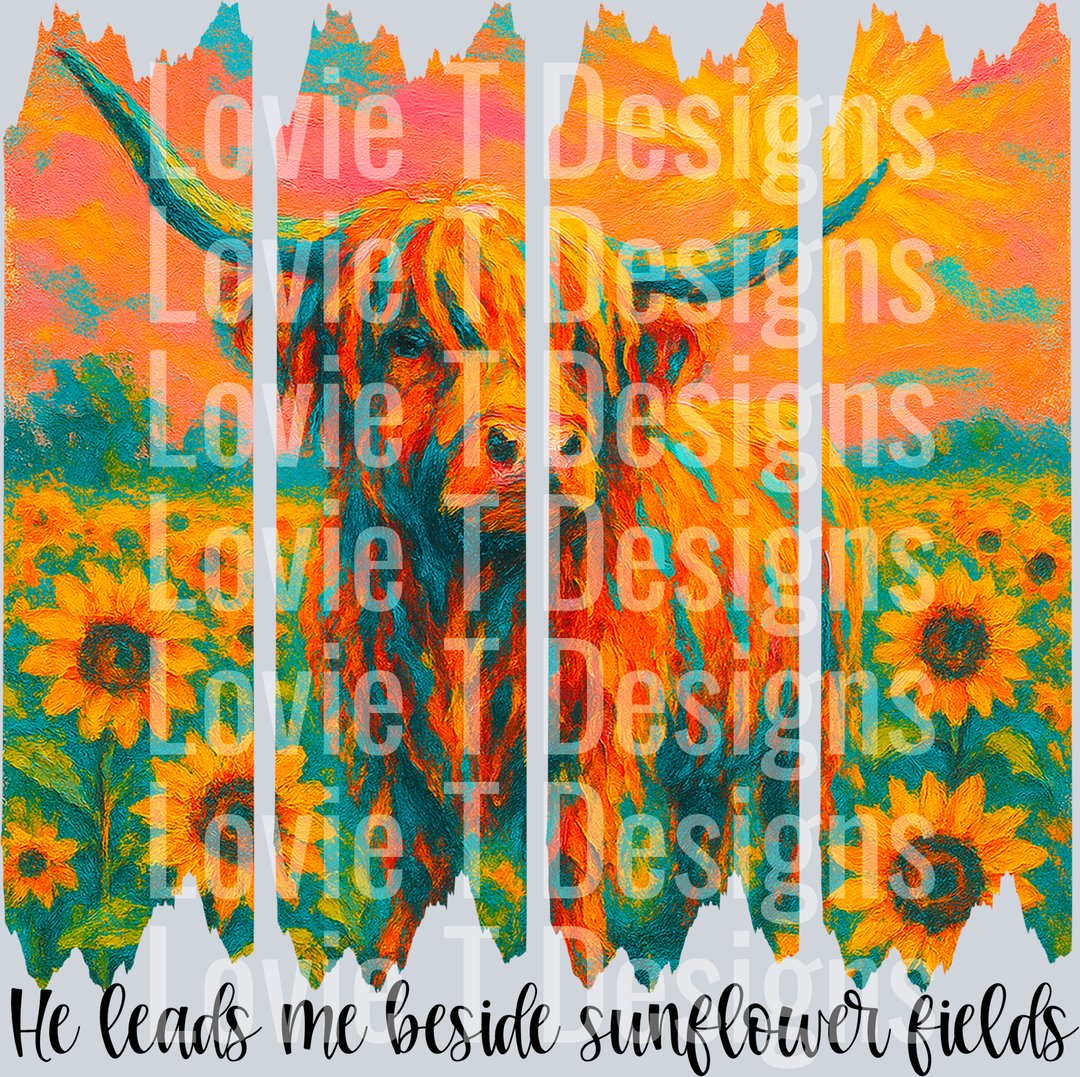 HeLeadsMeSunflowerFields