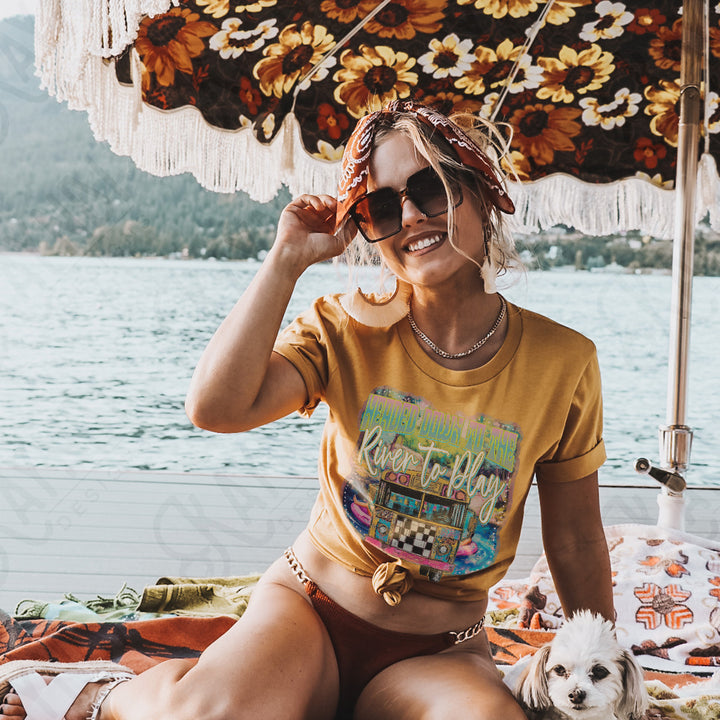 HEADED DOWN THE THE RIVER TO PLAY