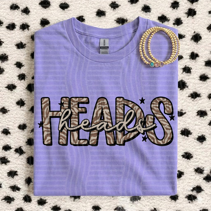 Heads Zebra Mascots DTF transfer