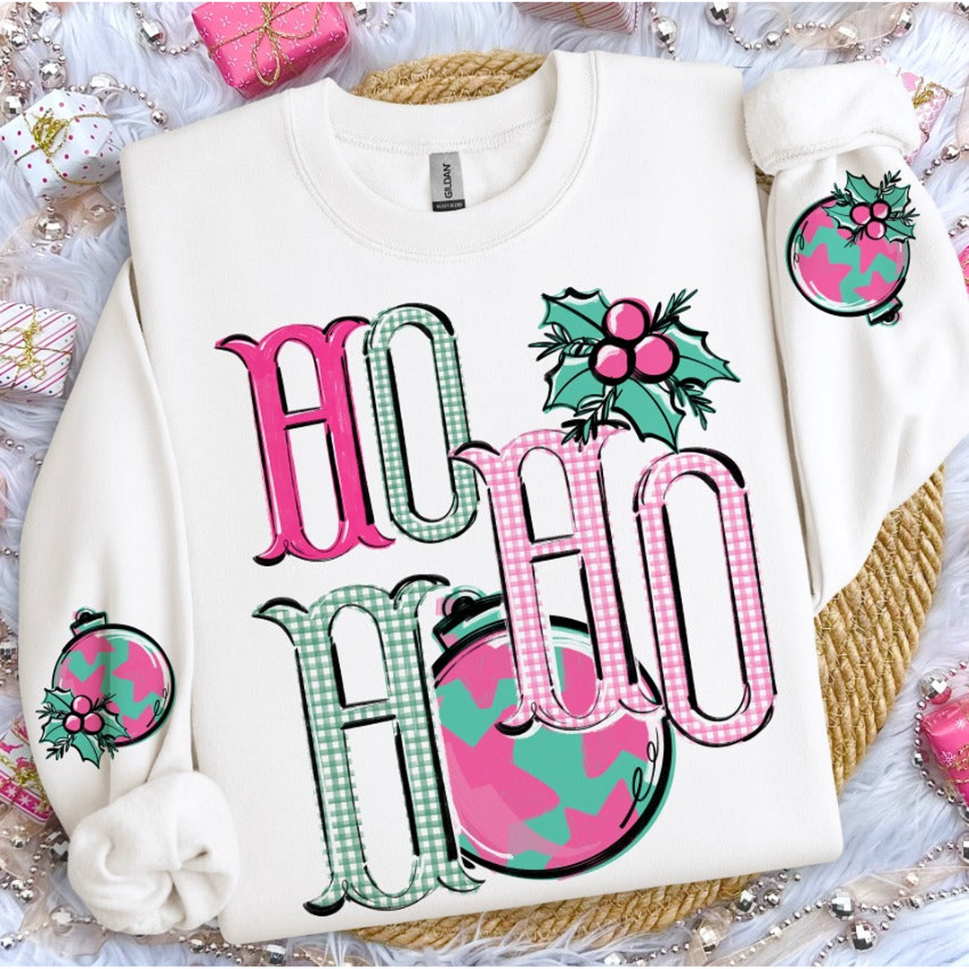Ho Ho Ho Debutante Pocket – DTF Transfer – product image