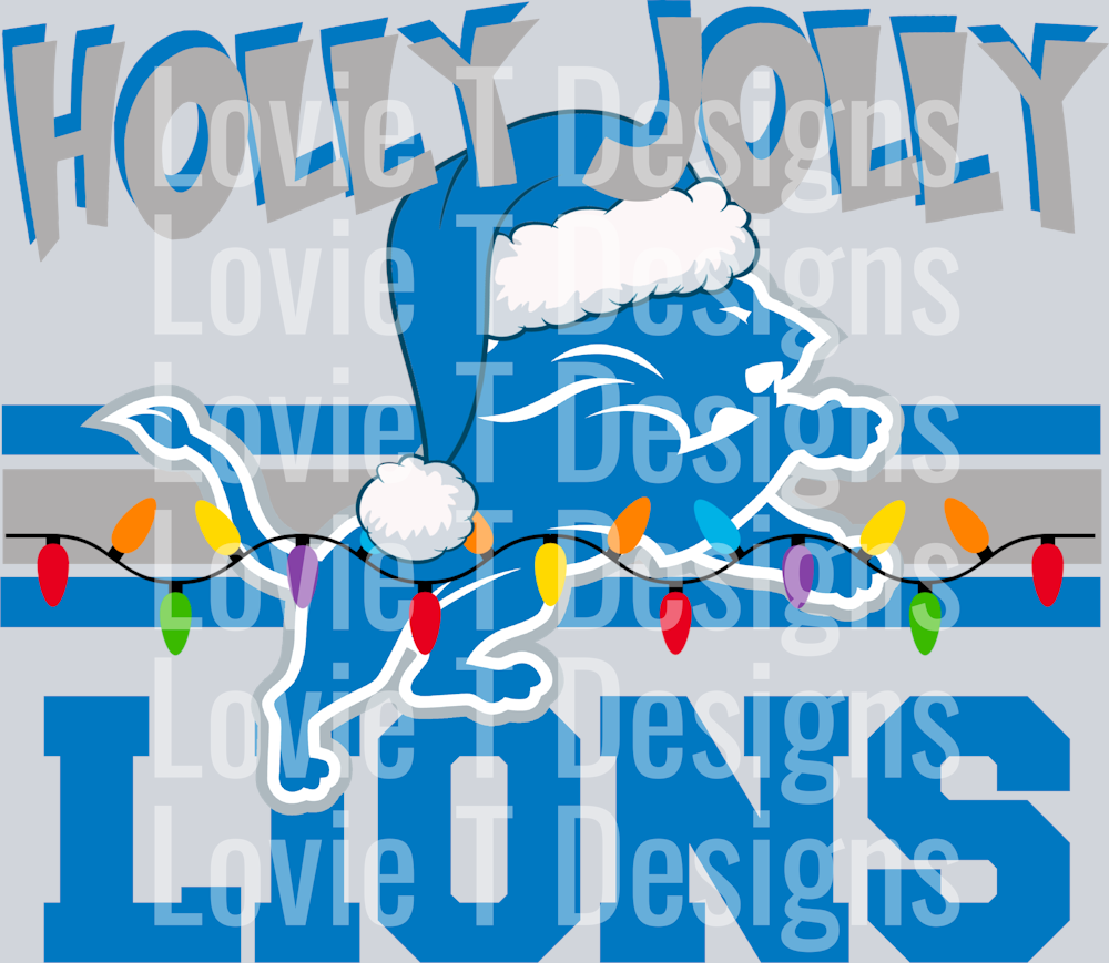 Holly Jolly Lions