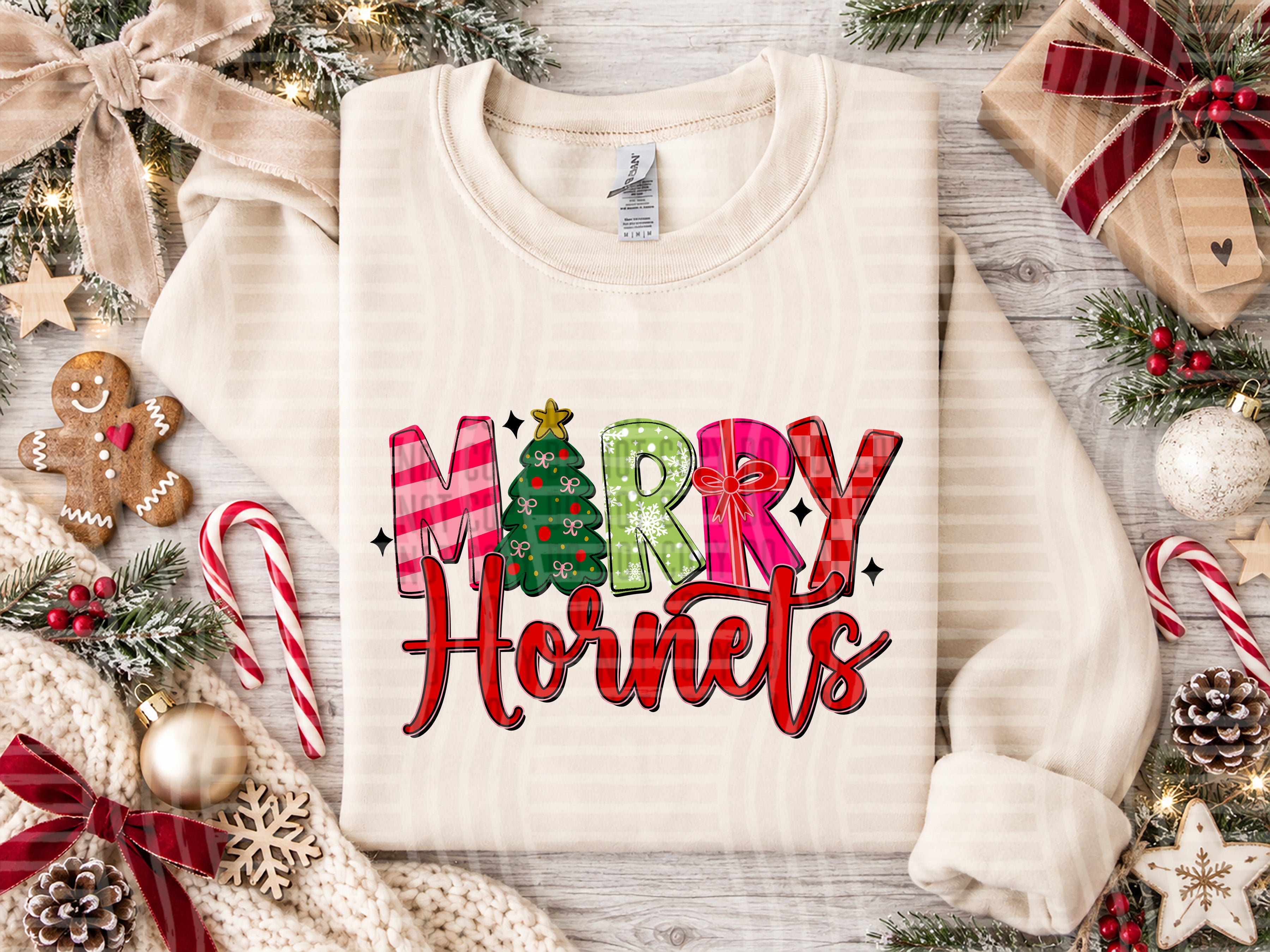 Merry Mascots Hornets design