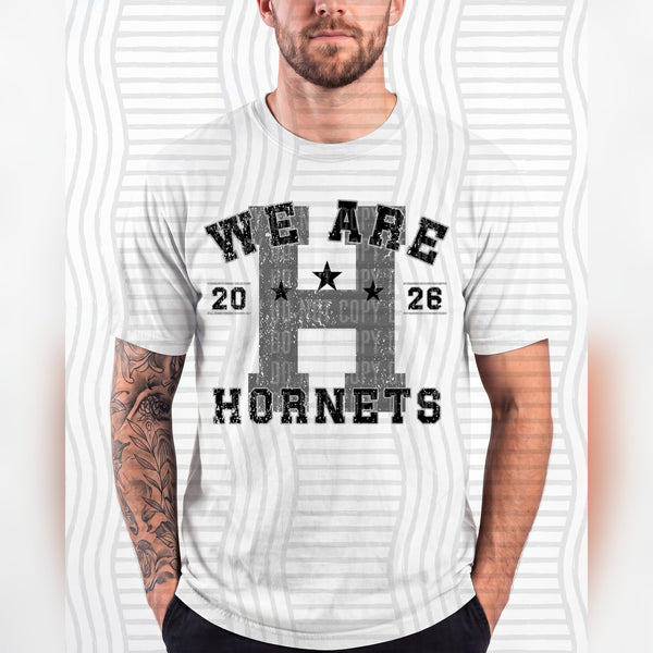 Varsity Initials Mascots Hornets design