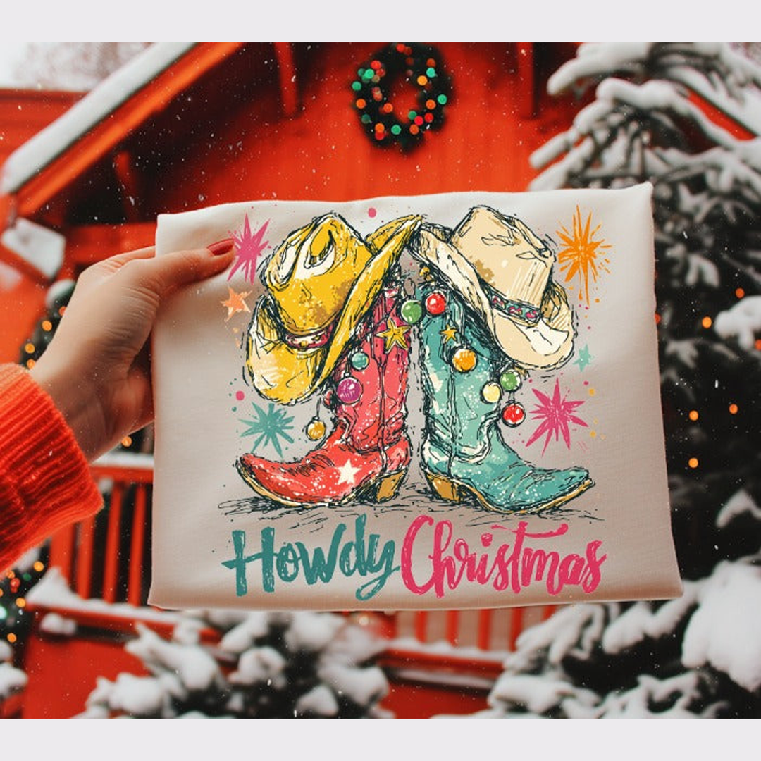 Howdy Christmas – DTF Transfer – product image