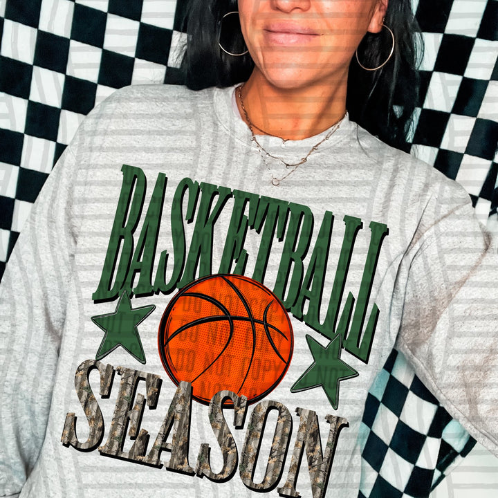 Hunter Green Basketball Season DTF transfer