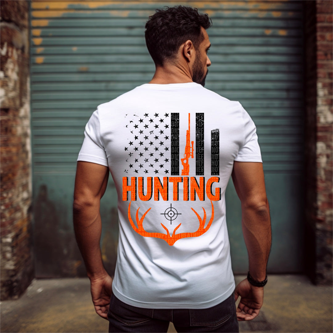 HUNTING FLAG BLACK PRIMARY
