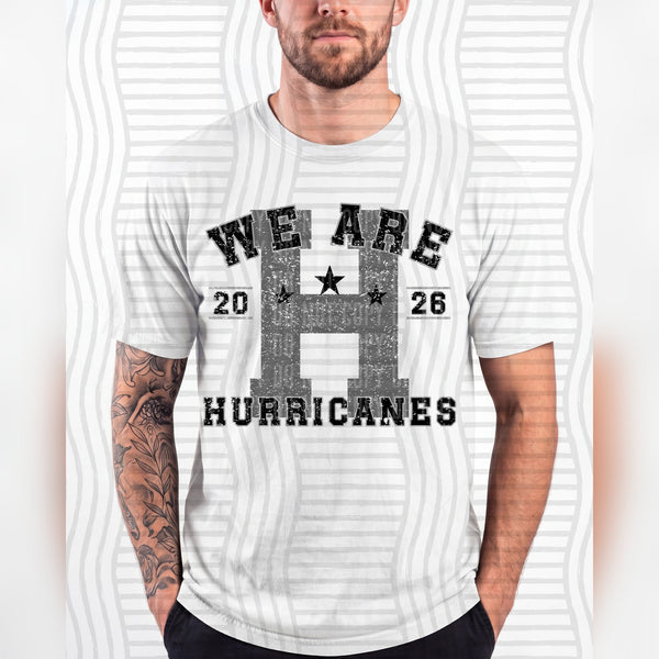 Varsity Initials Mascots Hurricanes design