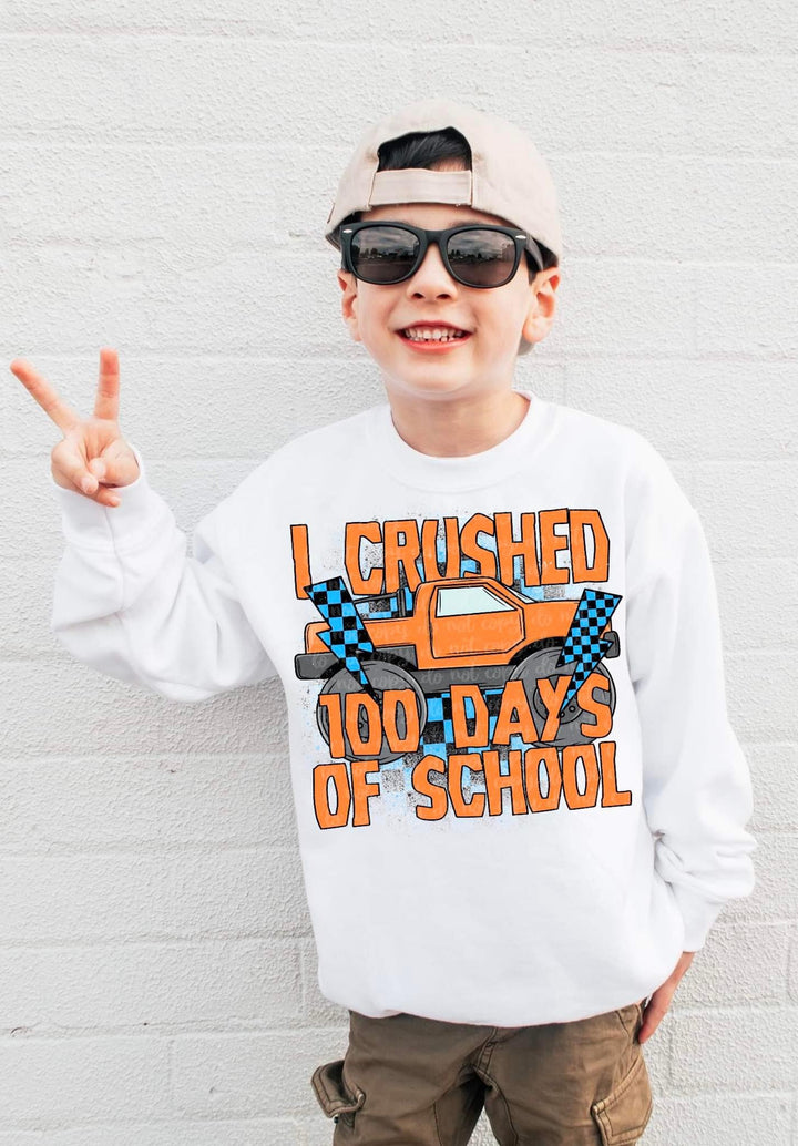 I CRUSHED 100 DAYS OF SCHOOL PNG  1