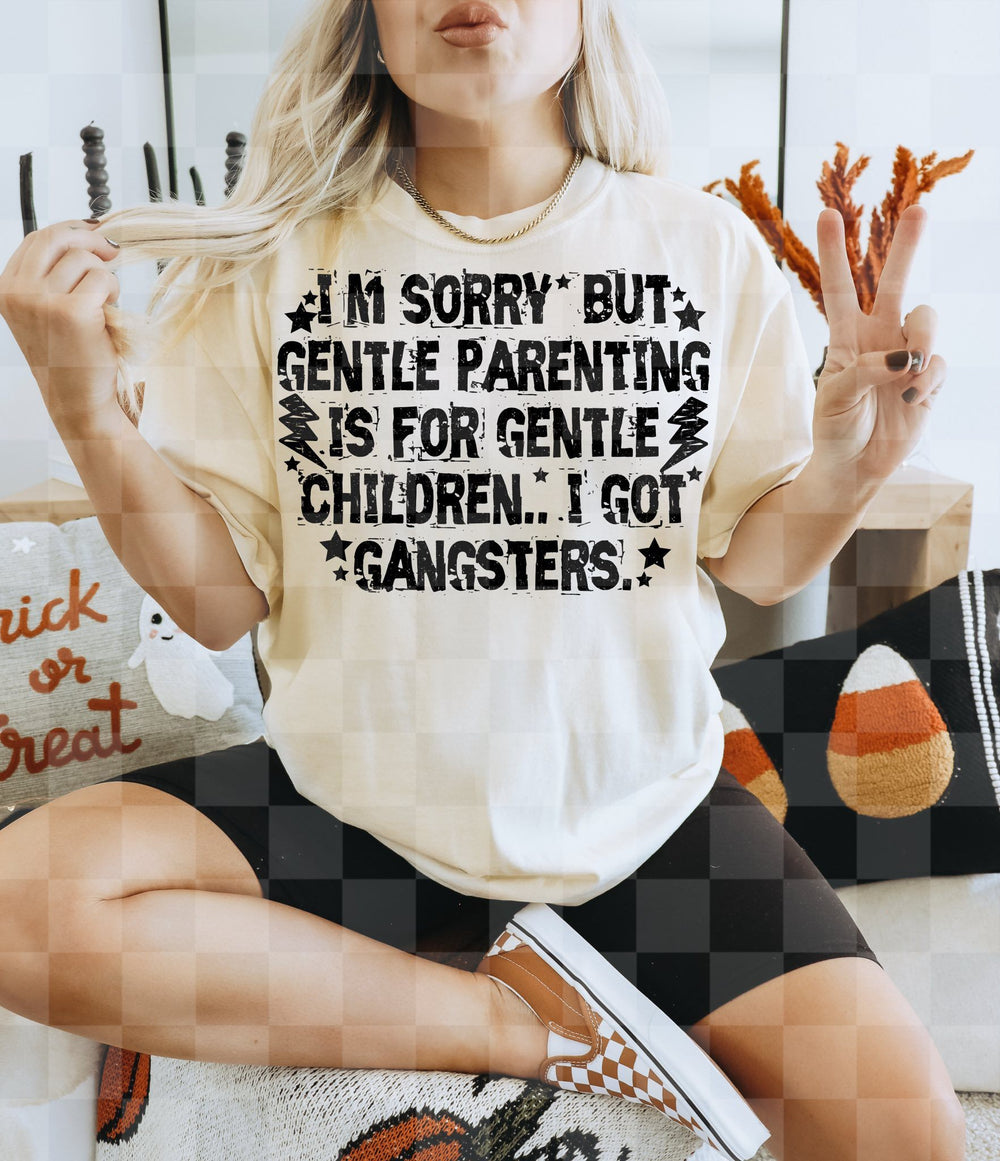 I Got Gangsters DTF transfer design