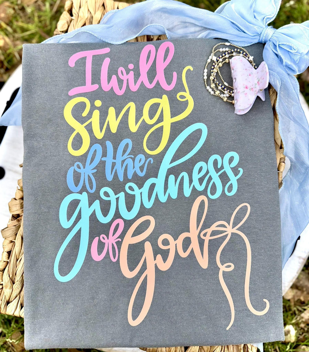 I Will Sing Faith DTF transfer design